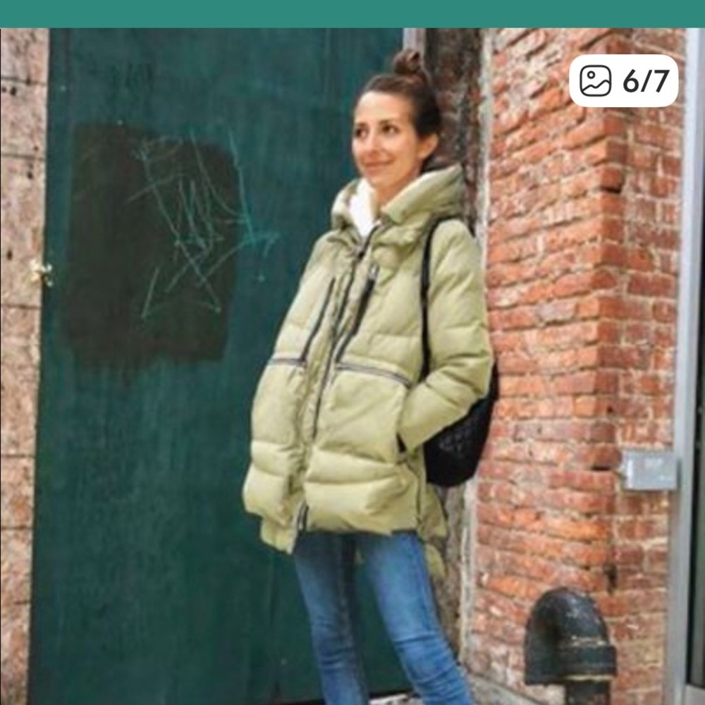 Viral Orolay Women's Thick Down Jacket coat $200 utility puffer casual spring - Picture 13 of 16